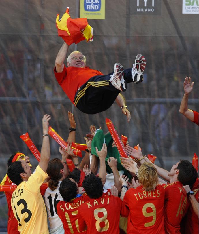 מאמן נבחרת ספרד לואיס אראגונס