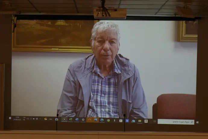 בעלי הפועל חיפה יואב כץ בשיחת זום