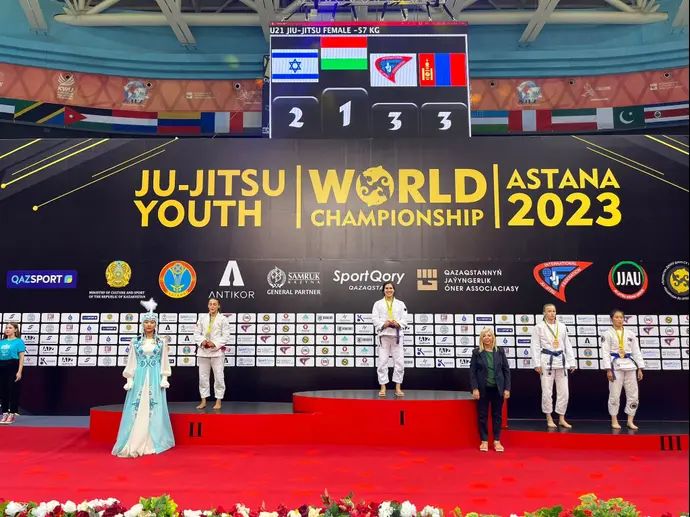 מיכל באלי, אלופת העולם בג'יו ג'יטסו