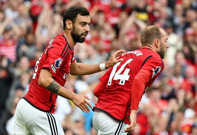 ברונו פרננדש, כריסטיאן אריקסן, שחקני מנצ'סטר יונייטד