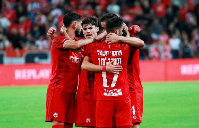 הלדר לופס הפועל באר שבע חוגג יוני סטויאנוב