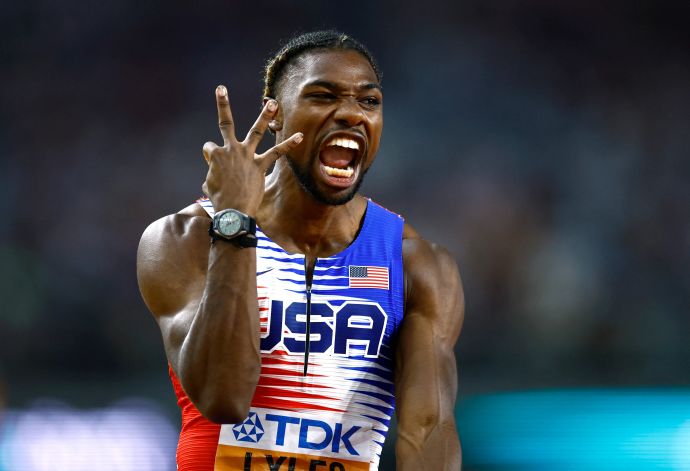 נואה ליילס, אצן אמריקאי