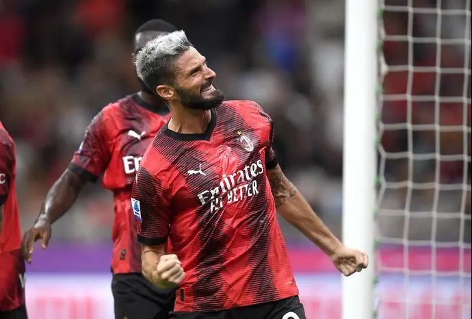 אוליבייה ז'ירו, חלוץ מילאן