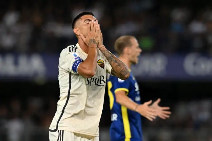 לורנצו פלגריני, שחקן רומא