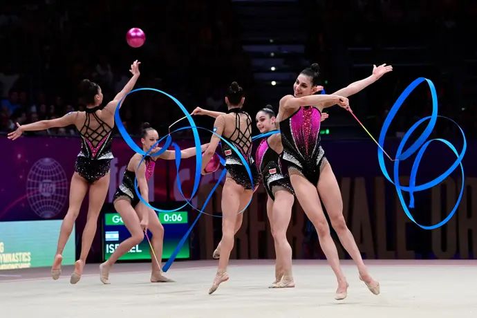 נבחרת ישראל בהתעמלות אומנותית בגמר התרגיל המשולב