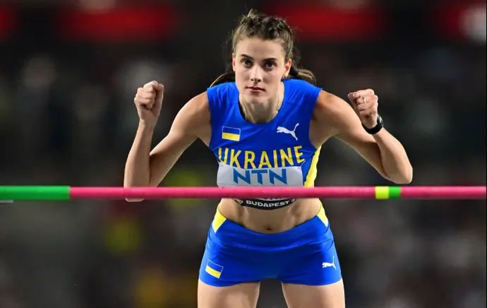 ירוסלבה מהוצ'יך, קופצת לגובה אוקראינית