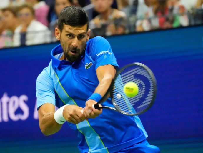 הטניסאי הסרבי נובאק דג'וקוביץ'