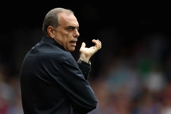 אברהם גרנט בימיו כמאמן ווסטהאם