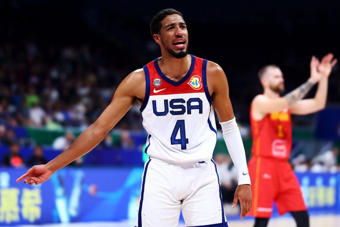 שחקן נבחרת ארצות הברית טייריס הליברטון