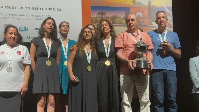 נבחרת הנשים של ישראל זוכה באליפות העולם בברידג'