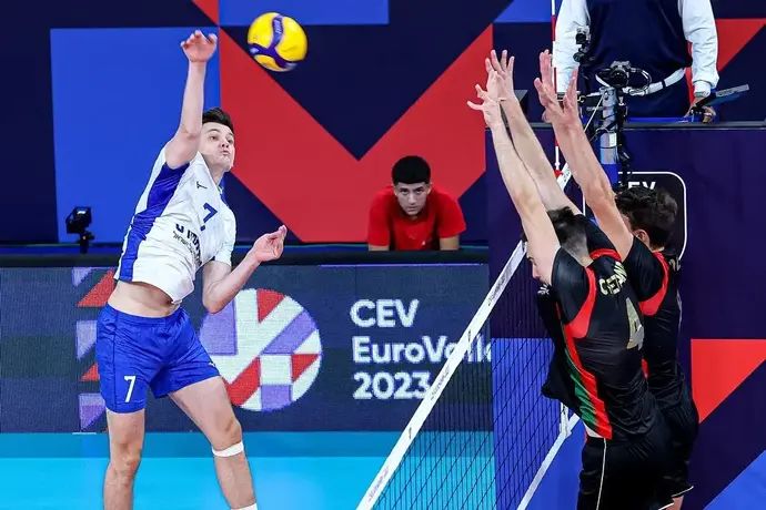 איליה גולדרין שחקן נבחרת ישראל בכדורעף