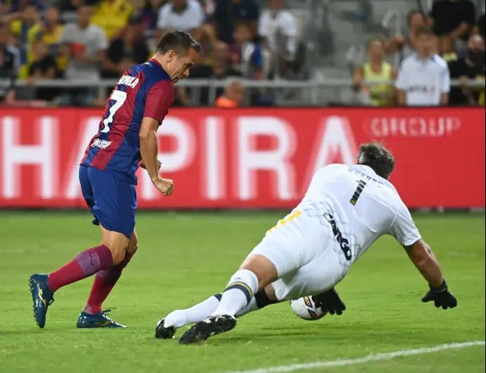 חאבייר סביולה אגדות ברצלונה מול שורה אובארוב אגדות מכבי תל אביב