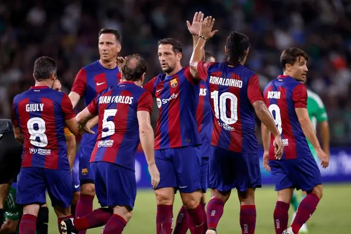 ותיקי ברצלונה חוגגים