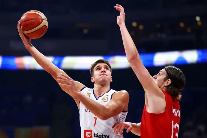 בוגדן בוגדנוביץ', שחקן נבחרת סרביה