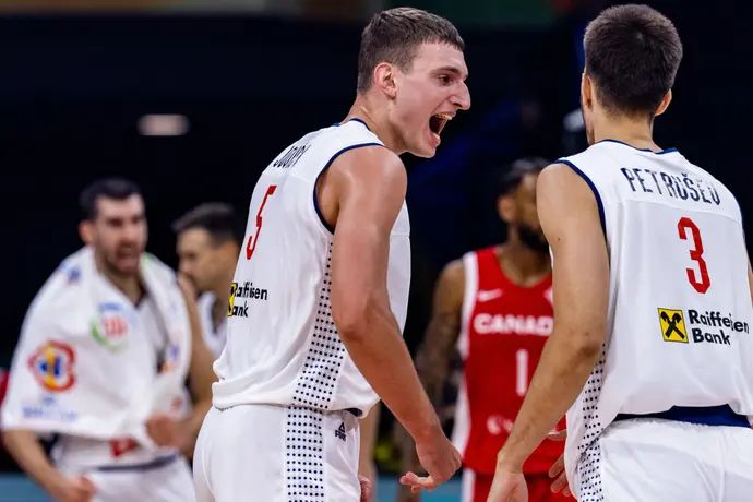 ניקולה יוביץ', שחקן נבחרת סרביה