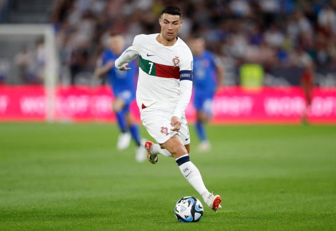 כריסטיאנו רונאלדו, שחקן נבחרת פורטוגל