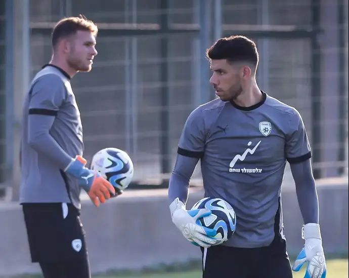 עומרי גלזר, דניאל פרץ, שוערי נבחרת ישראל