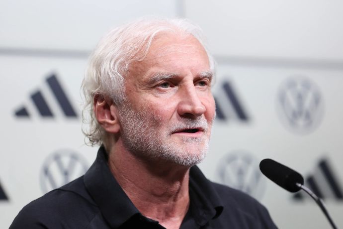 המאמן הזמני של נבחרת גרמניה, רודי פלר