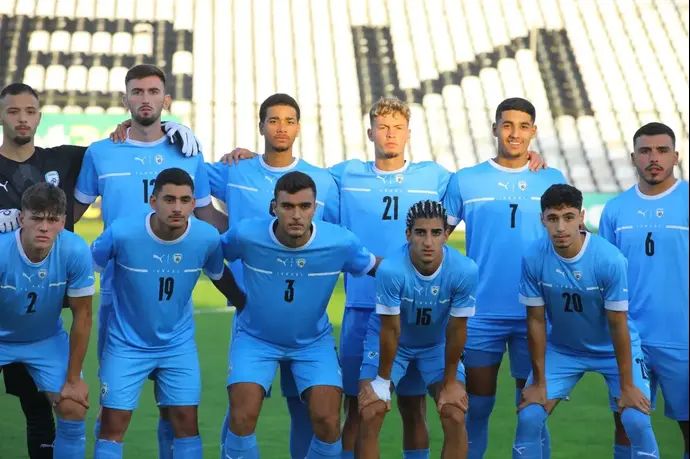 תמונה קבוצתית נבחרת ישראל הצעירה