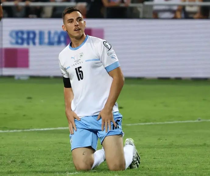 אוסקר גלוך נבחרת ישראל מול בלארוס