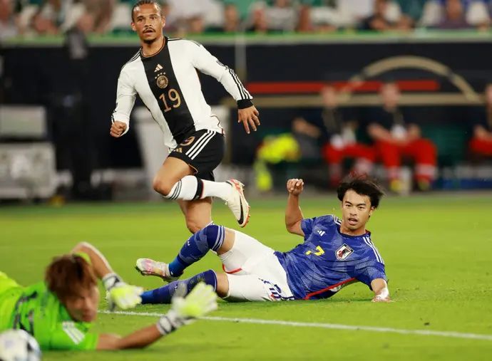 לירוי סאנה, שחקן נבחרת גרמניה