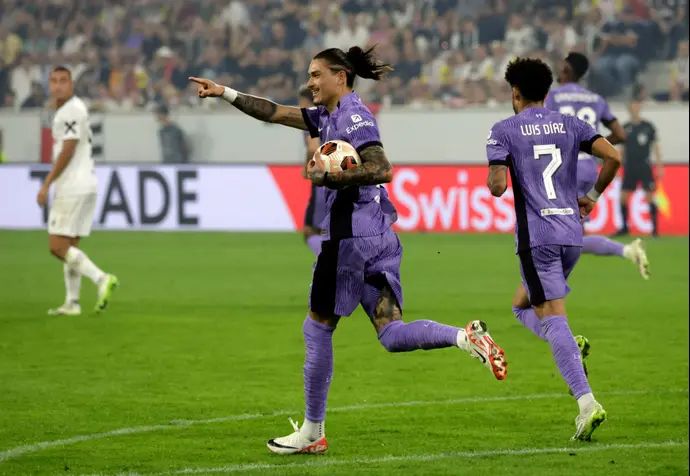 שחקן ליברפול דרווין נונייס