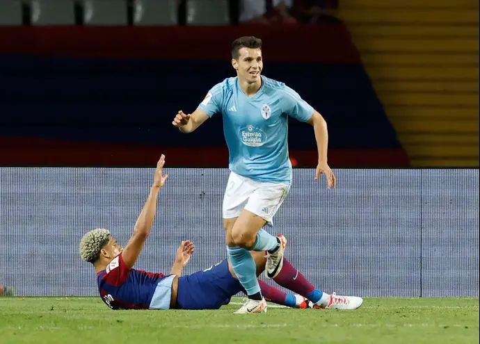 אנסטסיוס דוביקס, ברצלונה מול סלטה ויגו