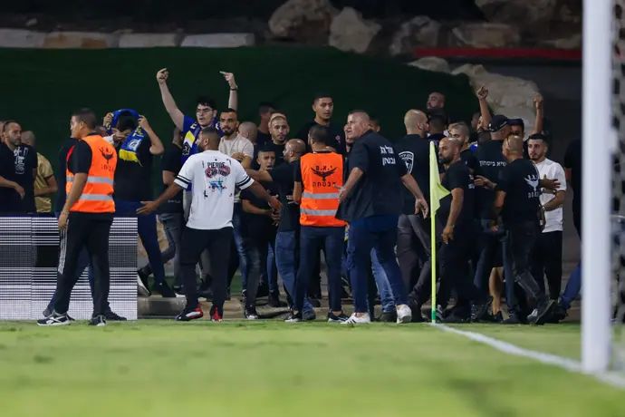 מהומה במשחק של בני ריינה נגד בית"ר ירושלים