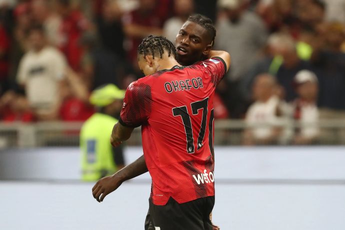 נואה אוקאפור חודה לחברו רפאל לאאו, מילאן חוגגת