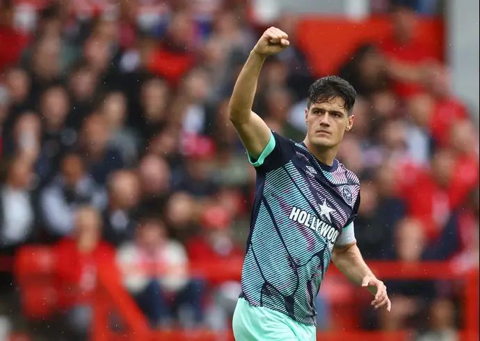 כריסטיאן נורגור, שחקן ברנטפורד