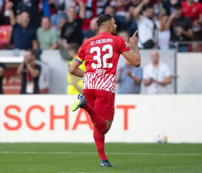 וינצ'נזו גריפו, חלוץ פרייבורג