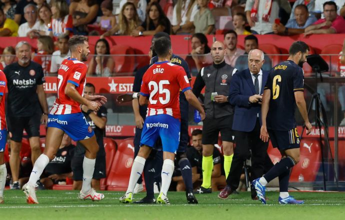 שחקן ריאל מדריד נאצ'ו מורחק מול ג'ירונה