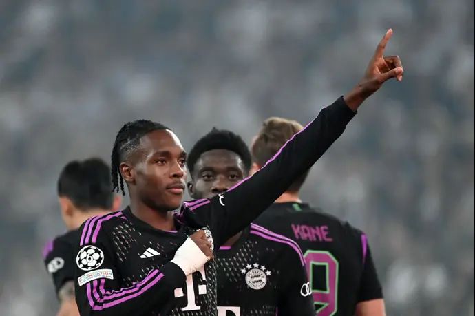 מאתיס טל, שחקן באיירן מינכן חוגג