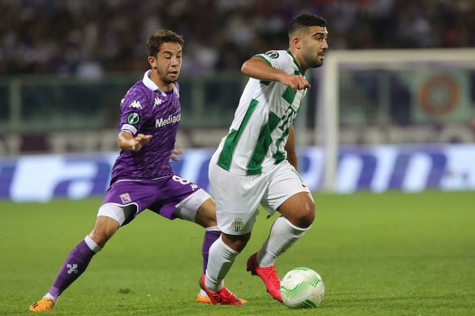 מוחמד אבו פאני פרנצווארוש לצד מקסים לופז פיורנטינה