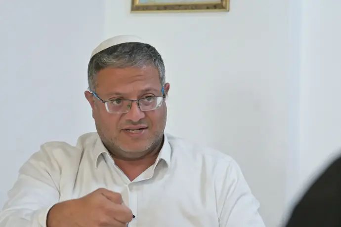 איתמר בן גביר בביתו, גבעת האבות, קרית ארבע, 8 בספטמבר 2023