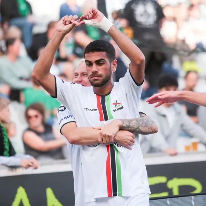 רז שלמה שחקן לובן לאחר שער הבכורה