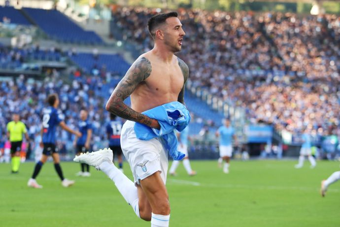 מתיאס וסינו חוגג שער של לאציו