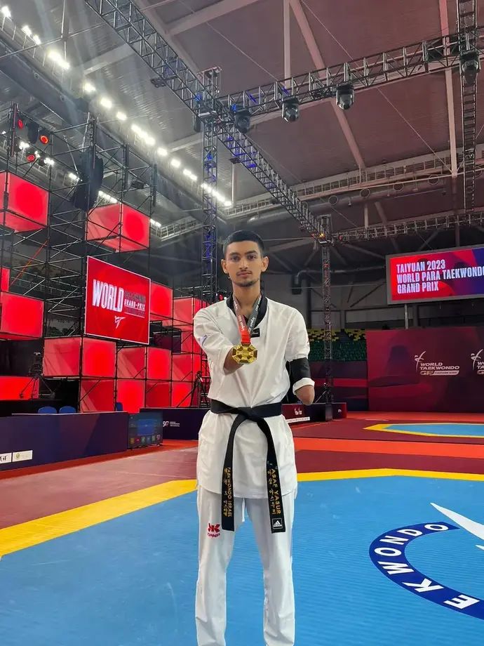 אסף יסעור, לוחם טאקוונדו פראלימפי
