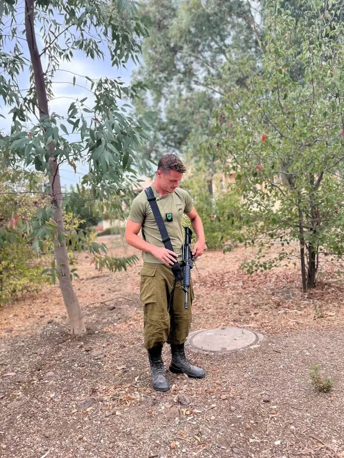 איתמר נוי, שחקן הפועל חיפה במילואים