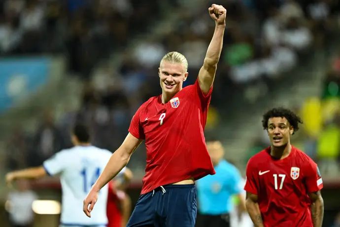 ארלינג הואלנד נבחרת נורבגיה