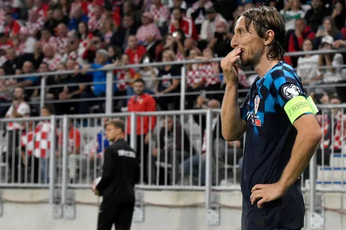 לוקה מודריץ' נבחרת קרואטיה