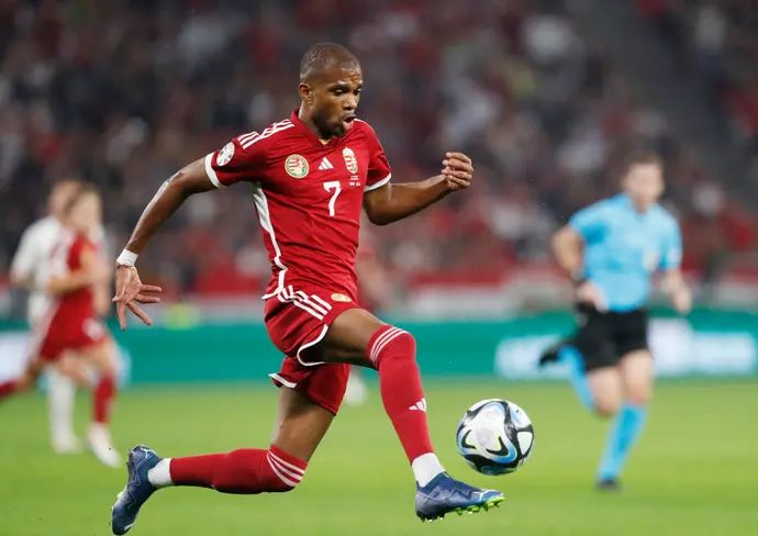 שחקן נבחרת הונגריה, לואיק נגו