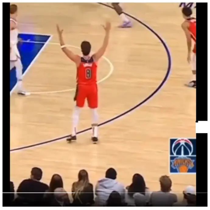 דני אבדיה, וושינגטון וויזארדס, מתחנן לכדור