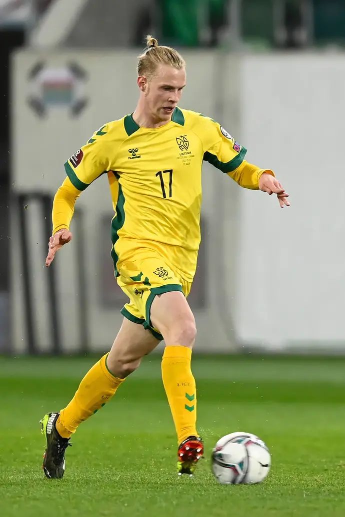 שחקן נבחרת ליטא, יוסטאס לסיצקאס