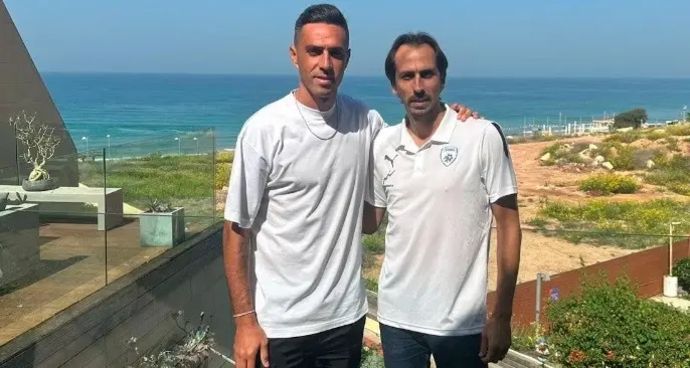 יוסי בניון עם ערן זהבי