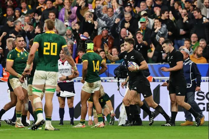 ניו זילנד מול דרום אפריקה בגמר אליפות העולם בראגבי