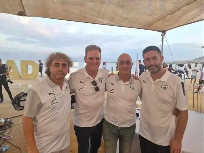 ראובן עטר משה סיני, בוני גינצבורג נבחרת ישראל ותיקים