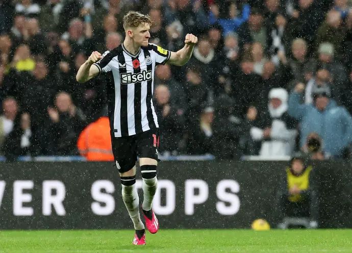 שחקן ניוקאסל אנתוני גורדון