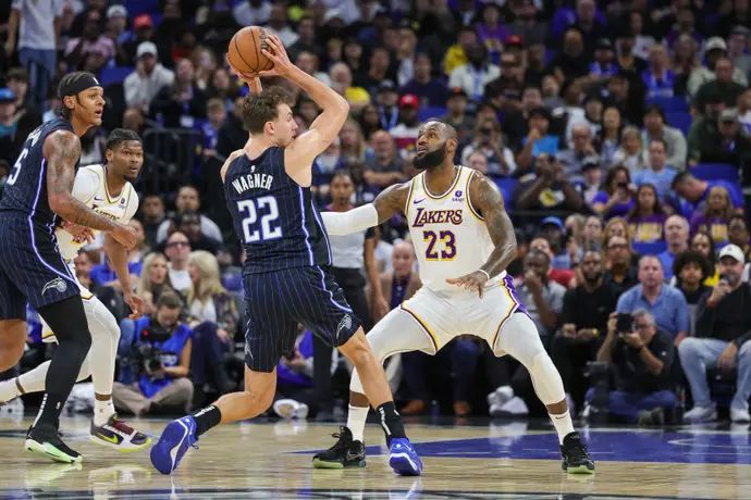 פרנץ ואגנר, אורלנדו מג'יק, מול לברון ג'יימס, לוס אנג'לס לייקרס