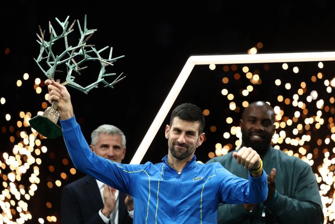 נובאק ג'וקוביץ' טניסאי סרבי, אלוף טורניר פריז